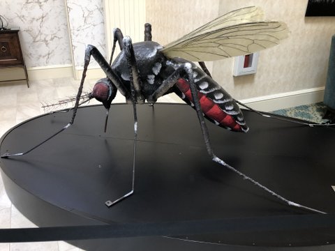 mosquito sculpture